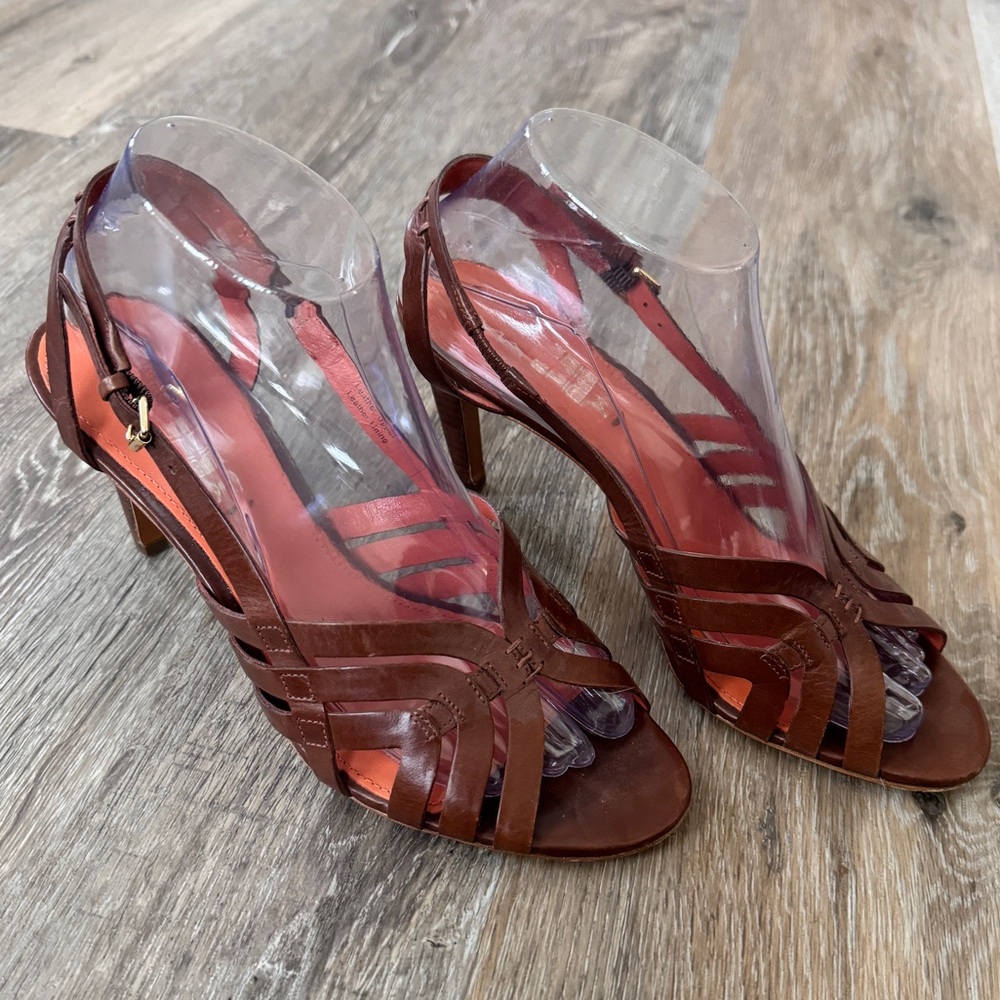 Via Spiga Strappy Slingback Heels